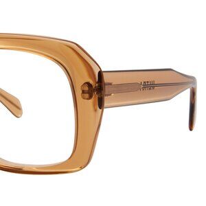 Goliath I ULTRA Eyeglasses Eye Glasses Full Rim Square Vintage Casino 58mm Honey
